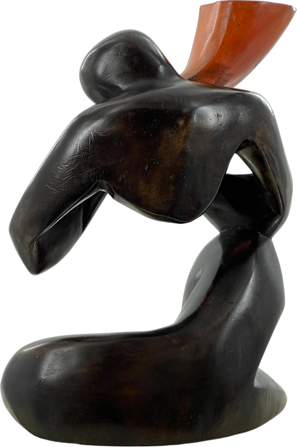 Horn Blower Sculpture - Image 3
