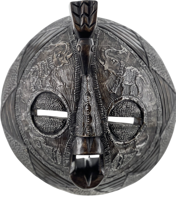 Beaded Ashanti Baluba Kingdom Mask - Image 6
