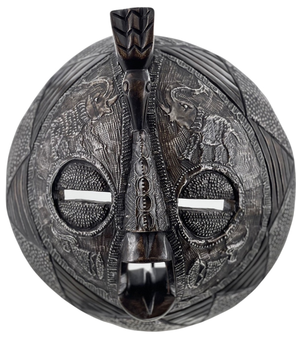 Beaded Ashanti Baluba Kingdom Mask - Image 7